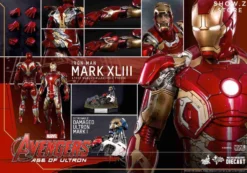 Hot Toys HT 1/6 Iron Man Mark XLIII MK43 MMS278D09 Avengers: Age Of Ultron Collectible Figure -Model handmade 4d3134c8a1