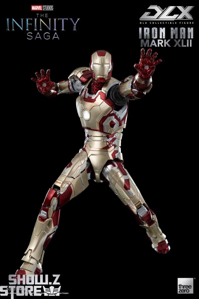 Threezero 1/12 Marvel Studios The Infinity Saga DLX Iron Man Mark 42 4 Threezero 1/12 Marvel Studios The Infinity Saga DLX Iron Man Mark 42 - Image 4