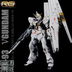 [SZ Custom] Bandai Custom RG 1/144 RX-93 Nu Gundam W/ Electroplated Chrome Painting -Model handmade 51c00b0132