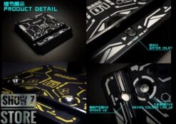 SNAP Remote Smoke Display Stand W/ LED Silver Version -Model handmade 5218a38418