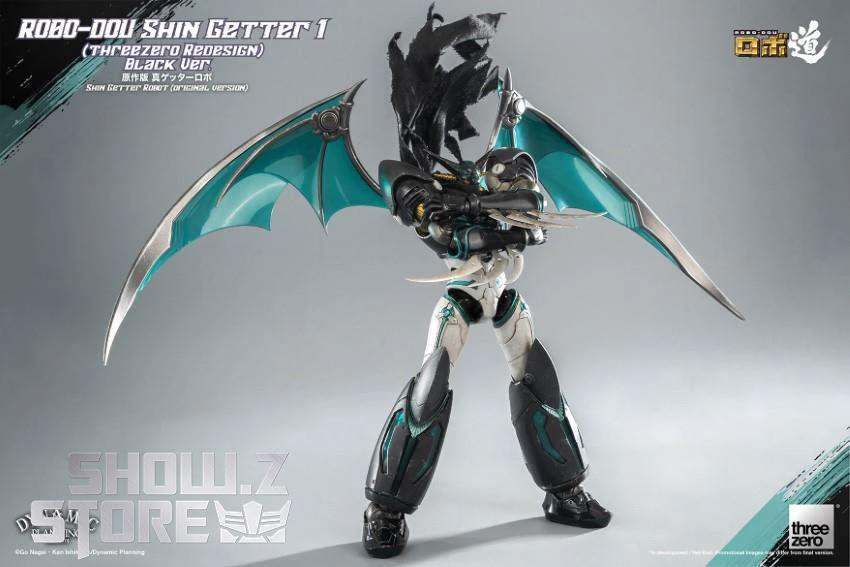 Threezero Shin Getter Robot Shin Getter 1 Black Version 4 Threezero Shin Getter Robot Shin Getter 1 Black Version - Image 4