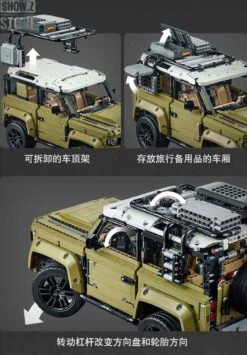 Lepin/King 93018 Land Rover Defender -Model handmade 53755aa58d