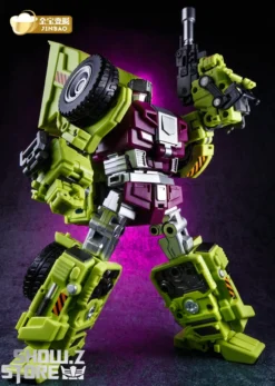 Jinbao DF03 Builder.D Devastator Green Version Set Of 6 Oversized Version 33 Jinbao DF03 Builder.D Devastator Green Version Set Of 6 Oversized Version -Model handmade 54691116c0