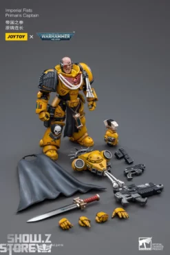 JoyToy Source 1/18 Warhammer 40K Imperial Fists Primaris Captain 15 JoyToy Source 1/18 Warhammer 40K Imperial Fists Primaris Captain -Model handmade 5571d4d6a2