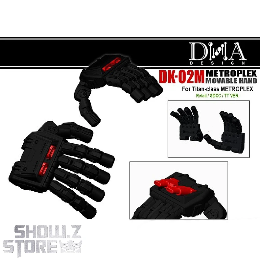 DNA Design DK-02M Upgrade Kits For Titan Return Metroplex 1 DNA Design DK-02M Upgrade Kits For Titan Return Metroplex