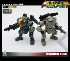MechFansToys Lost Planet Powered-suit DA08C & DA09D Diaclone -Model handmade 58333fd5b5
