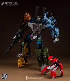 Iron Factory IF-EX22 EX24 War Giant Bruticus Full Set -Model handmade 58dd3b5001