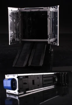 BOKU BK-02D Trailer For Leader MP10 Optimus Prime Chrome Version -Model handmade 5afc65c89f