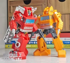 Magic Square MS-B01A Architect Inferno & MS-B02A Fire Extinguisher Grapple Metallic Color Version Set Of 2 -Model handmade 5e49dfdc70