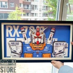 ChenFu Studio RX-78-2 Gundam 3D Wall Art Decoration Picture -Model handmade 61b0a83ae0