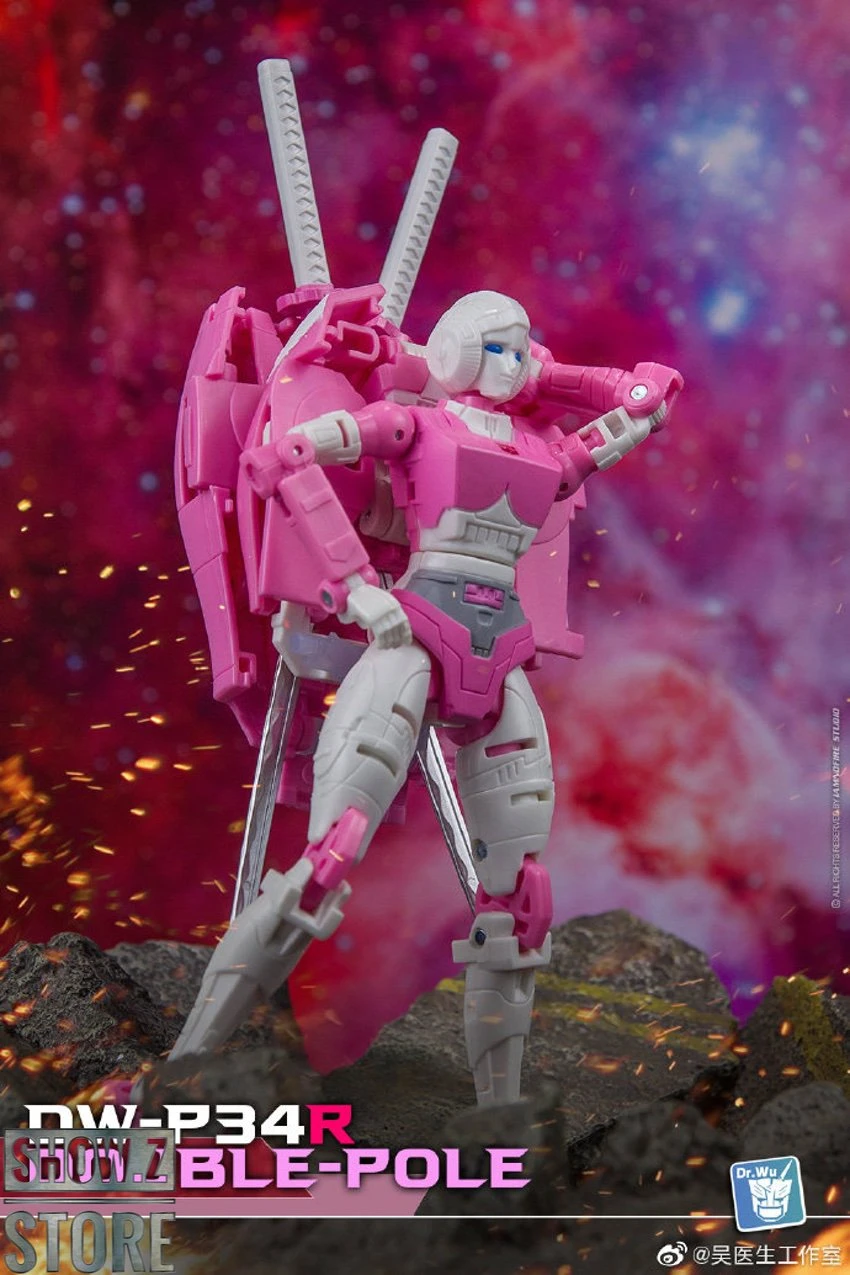 Dr.Wu DW-P34R Double Pole Swords Upgrade Kit Red Version 9 Dr.Wu DW-P34R Double Pole Swords Upgrade Kit Red Version - Image 9