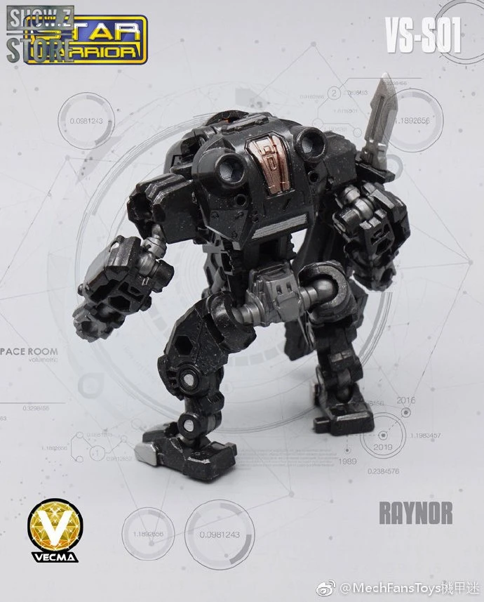 MechFansToys Vecma Toys VS-S01 Combat Squad Soldier & Raynor Set Of 2 4 MechFansToys Vecma Toys VS-S01 Combat Squad Soldier & Raynor Set Of 2 - Image 4