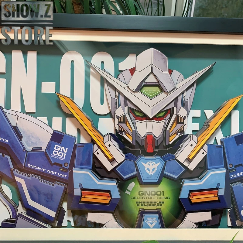 ChenFu Studio GN-001 Gundam Exia 3D Wall Art Decoration Picture 3 ChenFu Studio GN-001 Gundam Exia 3D Wall Art Decoration Picture - Image 3