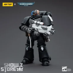 JoyToy Source 1/18 Warhammer 40K Iron Hands Intercessors Brother Gravak