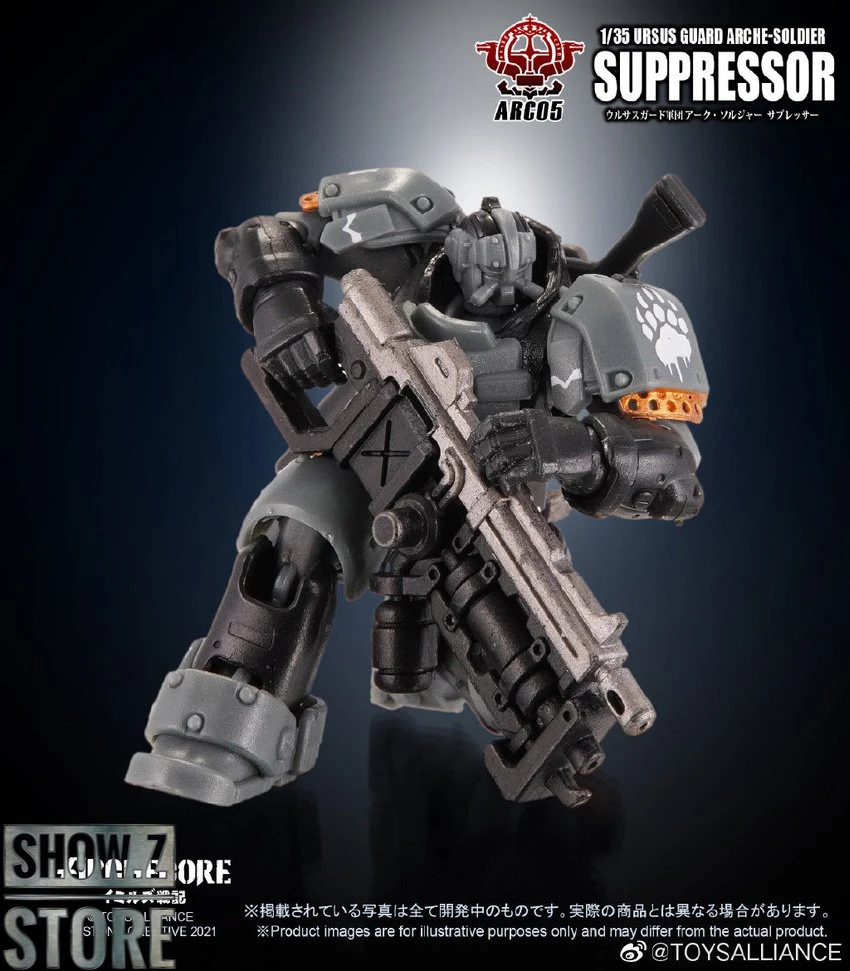 Toys Alliance ARC-05 Ursus Guard Arche-Soldier Suppressor 8 Toys Alliance ARC-05 Ursus Guard Arche-Soldier Suppressor - Image 8