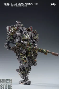 JoyToy Source 1/25 H07 Steel Bone Attack Mecha Jungle Camouflage W/ Pilot -Model handmade 78b7912a32