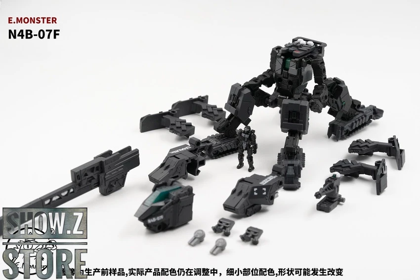 E-monster EM04 1/60 Quadruped Tank Diaclone 13 E-monster EM04 1/60 Quadruped Tank Diaclone - Image 13