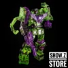 Toyworld TW-C07C Constructor Devastator Clear Version Full Set Of 6 Figures TW-07C Clear Constructor
