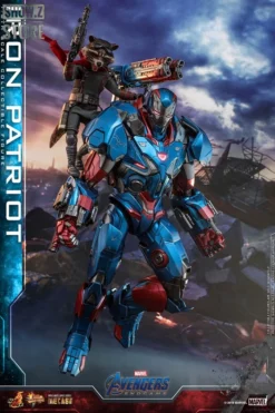 Hot Toys HotToys HT MMS547D34 1/6 Avengers: Endgame Iron Patriot Iron Man Collectible Figure -Model handmade 7cd7b6d876