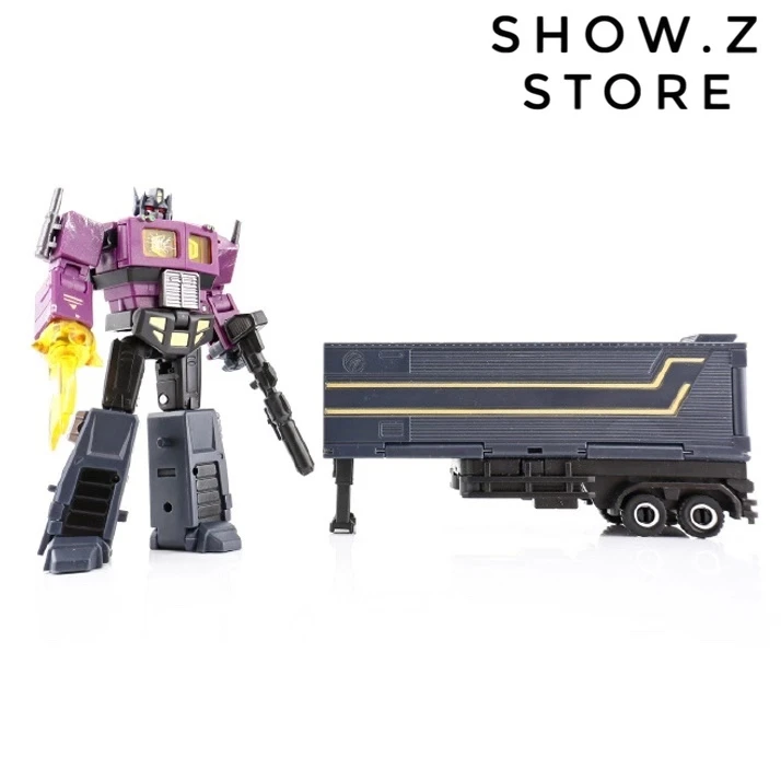 DX9 X34P Dutch Phonas Optimus Prime Shattered Glass SG W/ Trailer Purple Version 2 DX9 X34P Dutch Phonas Optimus Prime Shattered Glass SG W/ Trailer Purple Version - Image 2