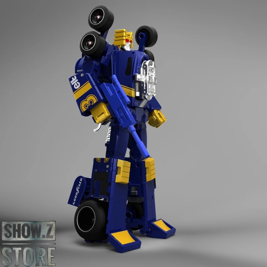 XTransbots MX-16R Overheat Drag Strip Racer Version Limited Edition 4 XTransbots MX-16R Overheat Drag Strip Racer Version Limited Edition - Image 4