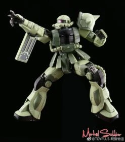 Metal Soldier 1/100 MS01 ZAKUII MS-01 MS-06 ZAKU2 Green Chogokin Metal Build -Model handmade 7edc33c2a4