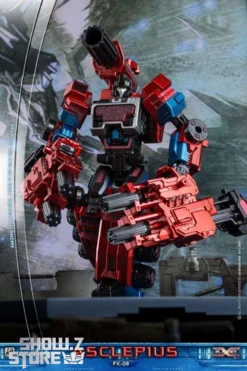 Planet X PX-08 Asclepius Perceptor Metallic Red Version -Model handmade 7f8500b6ab