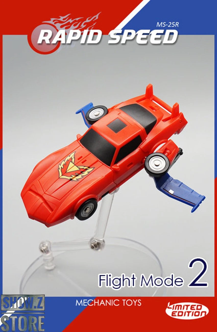 MechFansToys Mech Soul MS-25R Rapid Speed Road Rage Limited Edition 8 MechFansToys Mech Soul MS-25R Rapid Speed Road Rage Limited Edition - Image 8