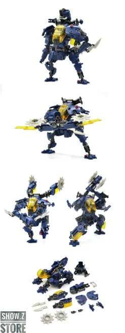 [Pre-Order] Rihio Multiabyss MM004 Sky Limulus + Ground Horsefoot & MM005 Vermin Slahser MK2 Set Of 3 Blue Version -Model handmade 8119ee9a4a