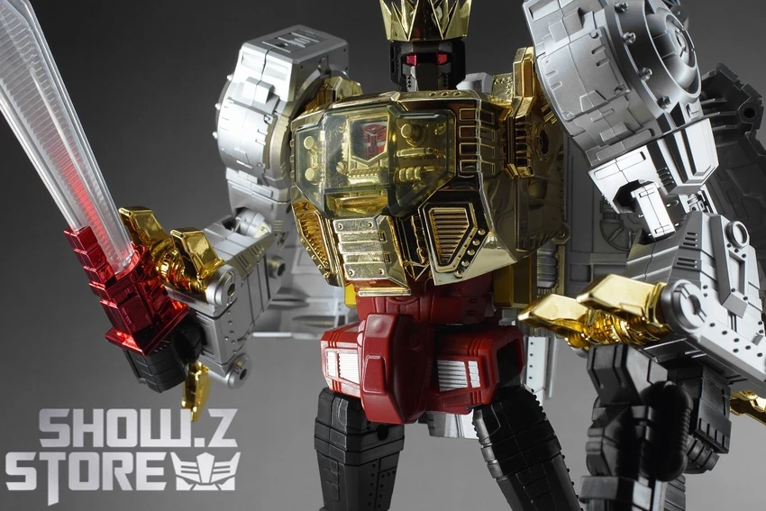 4th Party MP-08 MP08 King Grimlock Reximus Prime Oversized Metallic Version 9 4th Party MP-08 MP08 King Grimlock Reximus Prime Oversized Metallic Version - Image 9