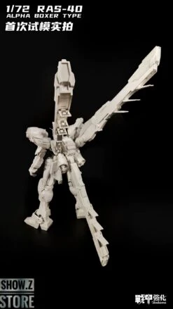 Rodams 1/72 RAS-40 Alpha Boxer RX-78 GP03S Gundam Model Kit Clear Version -Model handmade 830eaa720b 1