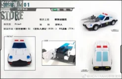 IronTrans M-01 M01 Mini Series Police Car Prowl -Model handmade 89212b5234