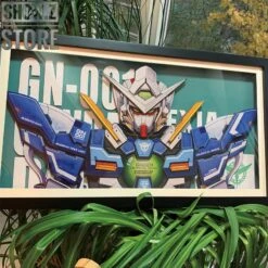 ChenFu Studio GN-001 Gundam Exia 3D Wall Art Decoration Picture 11 ChenFu Studio GN-001 Gundam Exia 3D Wall Art Decoration Picture -Model handmade 8abfb2c0cf
