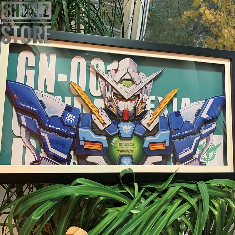 ChenFu Studio GN-001 Gundam Exia 3D Wall Art Decoration Picture 6 ChenFu Studio GN-001 Gundam Exia 3D Wall Art Decoration Picture - Image 6