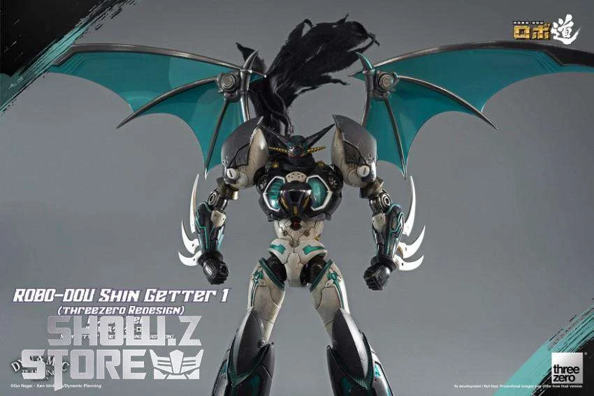 Threezero Shin Getter Robot Shin Getter 1 Black Version 13 Threezero Shin Getter Robot Shin Getter 1 Black Version - Image 13