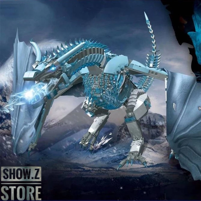 Super 18K MOC Viserion Weselion Game Of Thrones 2 Super 18K MOC Viserion Weselion Game Of Thrones - Image 2