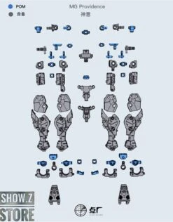 Point Factory Studio PFS02-3 Metal Parts For Bandai MG ZGMF-X13A Providence Gundam -Model handmade 91e7aaab6a