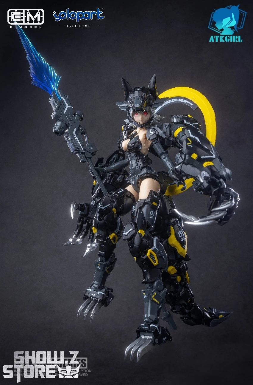 YoloPark 1/12 A.T.K Girl Fenrir Stealth Version Model Kit 10 YoloPark 1/12 A.T.K Girl Fenrir Stealth Version Model Kit - Image 10
