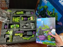 Toyworld TW TW-C07A TWC07A Constructor Devastator Cel Cell Shaded Deluxe Version Set Of 6 -Model handmade 937eb5dfa4