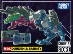 [Coming Soon] Robot Hero R-01 Durden & Barney Tape Cassette (Compatible With MP13 Soundwave) -Model handmade 9458a6414c