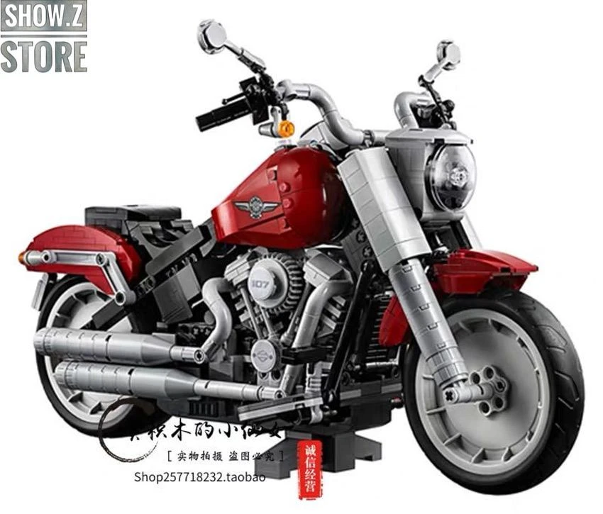 Lepin/Jack 91025 Harley-Davidson Motorcycle Fat Boy 12 Lepin/Jack 91025 Harley-Davidson Motorcycle Fat Boy - Image 12