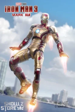 ZT Toys Marvel Licensed 1/10 Iron Man Mark 42 W/ LED -Model handmade 94d7a0bac9