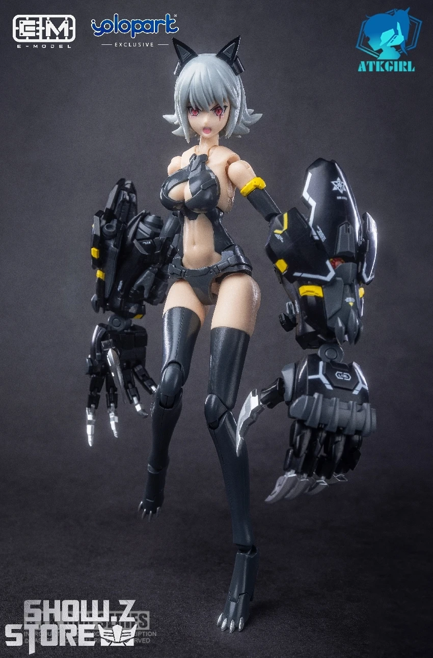 YoloPark 1/12 A.T.K Girl Fenrir Stealth Version Model Kit 16 YoloPark 1/12 A.T.K Girl Fenrir Stealth Version Model Kit - Image 16