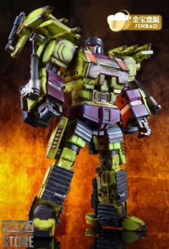 Jinbao Oversized Devastator Battle Damaged Version Full Set Of 6 Gravity Builder -Model handmade 96683c86a1