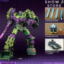 Toyworld TW TW-C07A TWC07A Constructor Devastator Cel Cell Shaded Deluxe Version Set Of 6 -Model handmade 99544b04dc