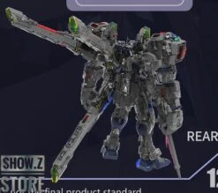 Rodams 1/72 RAS-40 Alpha Boxer RX-78 GP03S Gundam Model Kit Clear Version -Model handmade 9a69292e23