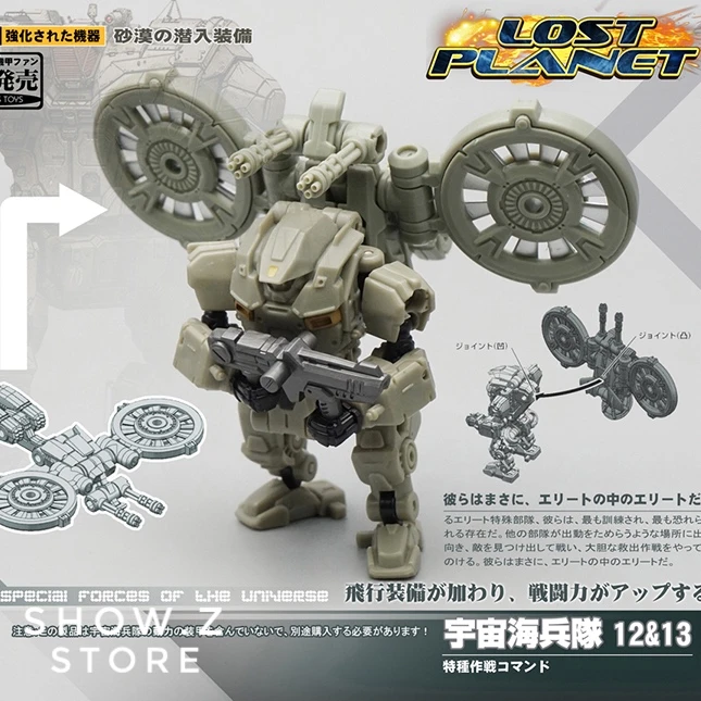 MechFansToys Lost Planet Powered-suit DA12 & DA13 Desert Color Version 1 MechFansToys Lost Planet Powered-suit DA12 & DA13 Desert Color Version