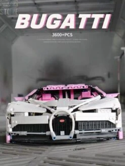 Lin07 Block 007 1/10 Bugatti Chiron Pink Version -Model handmade 9ce5884714
