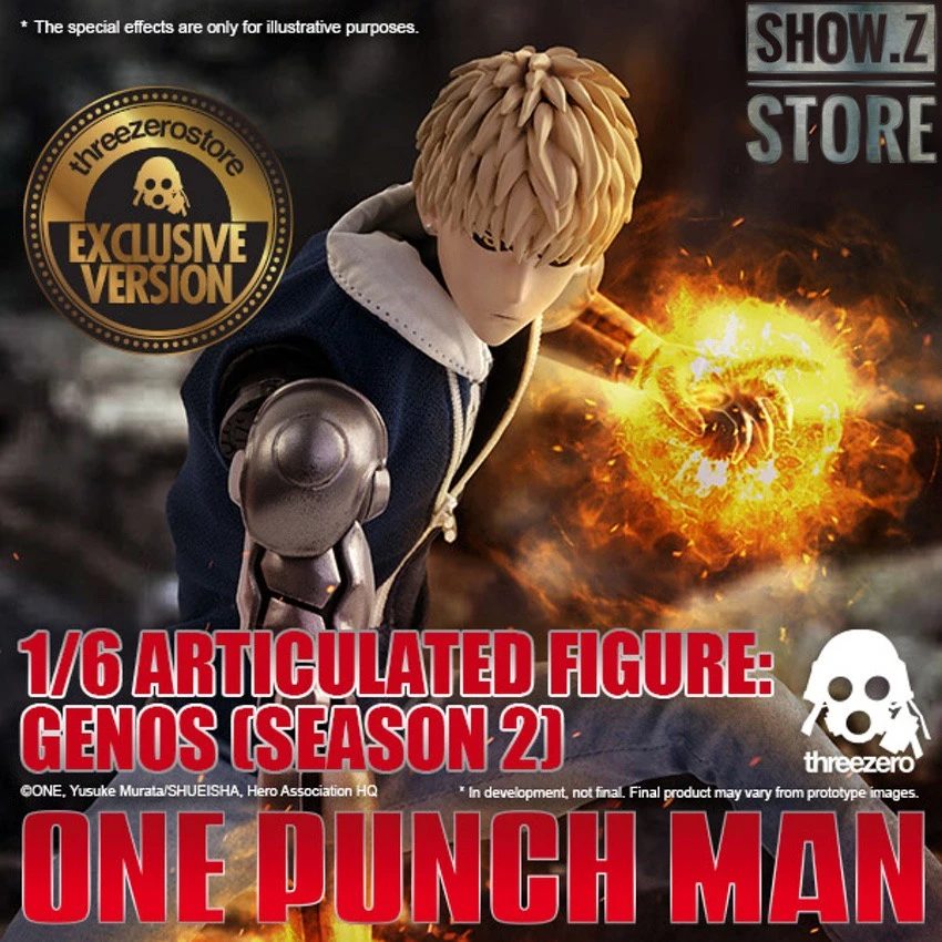 ThreeZero 1/6 One-Punch Man Season 2 Genos Deluxe Edition 1 ThreeZero 1/6 One-Punch Man Season 2 Genos Deluxe Edition