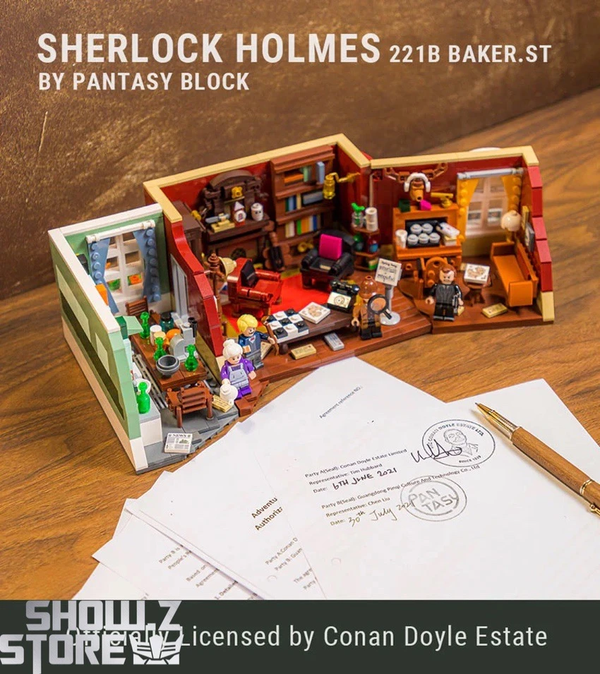 Pantasy 86218 Sherlock Holmes 221B Baker Street Building Blocks 12 Pantasy 86218 Sherlock Holmes 221B Baker Street Building Blocks - Image 12